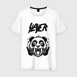 Мужская футболка хлопок Slayer - rock panda