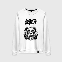 Женский свитшот хлопок Slayer - rock panda