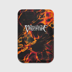 Картхолдер Magsafe магнитный Bullet For My Valentine red lava
