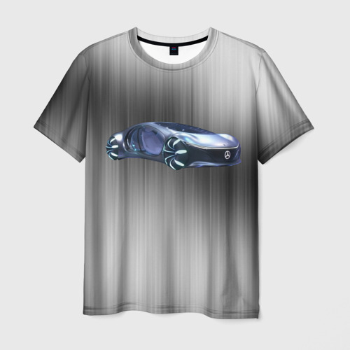 Мужская футболка с принтом Mercedes-benz  AVTR, вид спереди №1