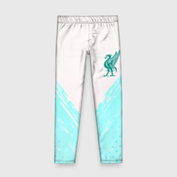 Детские леггинсы 3D Liverpool logo texture fc