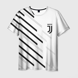 Мужская футболка 3D Juventus sport geometry