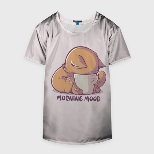 Накидка на куртку 3D Morning mood - cat, цвет 3D печать - фото 4