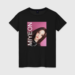 Miyeon k-stars – Женская футболка хлопок с принтом купить со скидкой в -20%