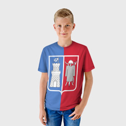 Детская футболка 3D Флаг Ростов-на-Дону - фото 2