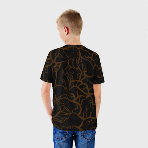Детская футболка 3D Ac/dc back абстракция, цвет 3D печать - фото 4