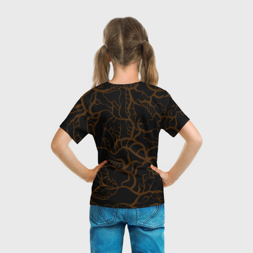 Детская футболка 3D Ac/dc back абстракция, цвет 3D печать - фото 6