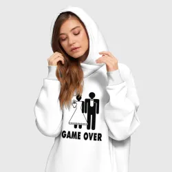 Платье-худи хлопок Game over - свадьба - фото 2