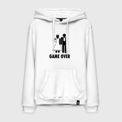 Мужская толстовка хлопок Game over - свадьба