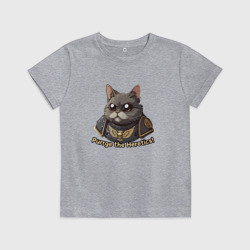 Детская футболка хлопок Котик еретик