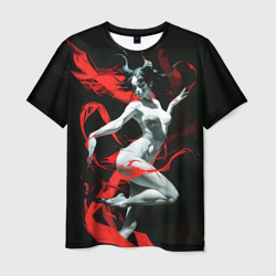 Ведьма демон на шабаше  – Мужская футболка 3D с принтом купить со скидкой в -26%