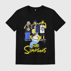 Мужская футболка хлопок Simpsons - Cypress hill 