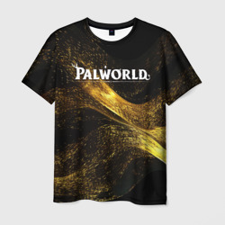 Palworld логотип золотая пыльца – Футболка с принтом купить со скидкой в -26%