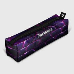 Palworld логотип фиолетовые яркие плиты – Пенал школьный 3D с принтом купить