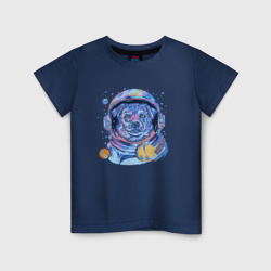 Детская футболка хлопок Собака космонавт