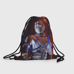 Рюкзак-мешок 3D Статуя Макла Джексона с автографом - альбом History