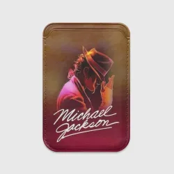Картхолдер Magsafe магнитный Michael Jackson нарисованный кистью