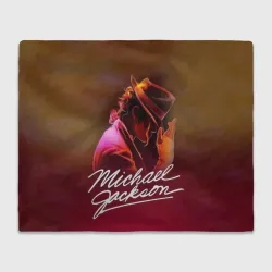 Плед 3D Michael Jackson нарисованный кистью