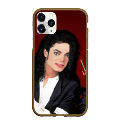 Michael Jackson с пантерой и автографом – Чехол для iPhone 11 Pro Max матовый с принтом купить