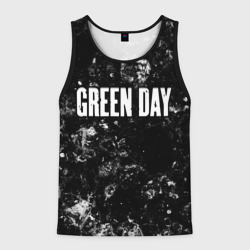 Мужская майка 3D Green Day black ice