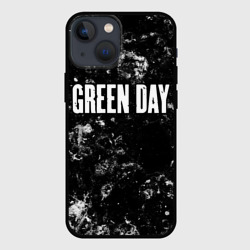 Чехол для iPhone 13 mini Green Day black ice