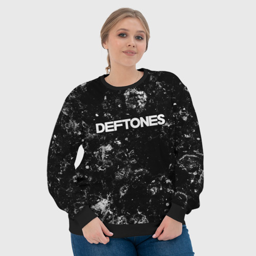 Женский свитшот 3D Deftones black ice, цвет 3D печать - фото 6