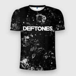 Мужская футболка 3D Slim Deftones black ice