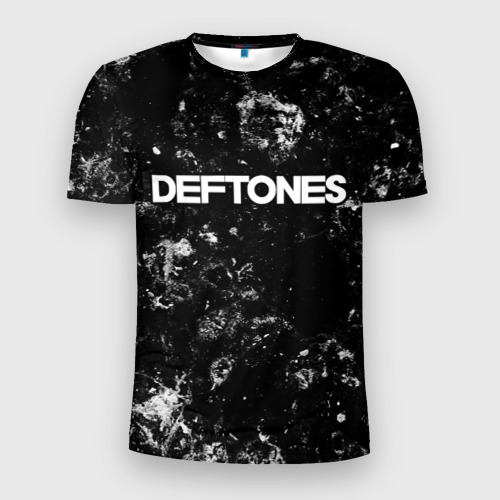 Мужская футболка 3D Slim Deftones black ice, цвет 3D печать