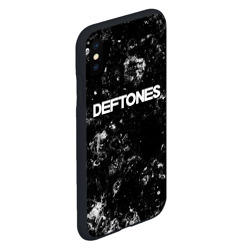 Чехол для iPhone XS Max матовый Deftones black ice - фото 2