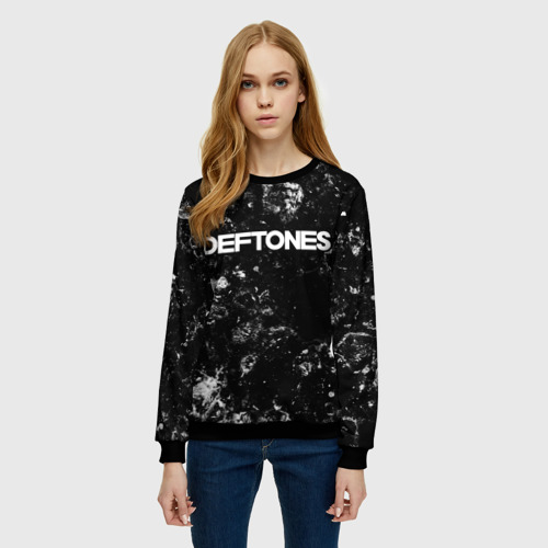 Женский свитшот 3D Deftones black ice, цвет 3D печать - фото 3