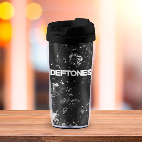 Термокружка-непроливайка Deftones black ice - фото 3