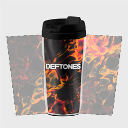 Термокружка-непроливайка Deftones red lava - фото 2