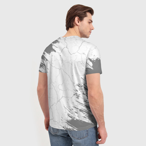 Мужская футболка 3D с принтом Извини некогда - дайвинг, пока, вид сзади #2