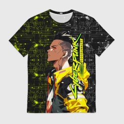Мужская футболка 3D David Martinez - Cyberpunk: Edgerunners