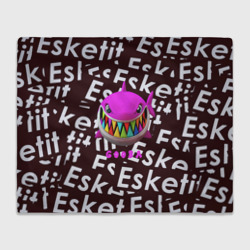 Плед 3D Esskeetit logo pattern