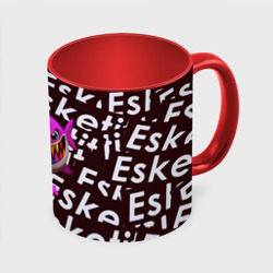 Кружка с полной запечаткой Esskeetit logo pattern