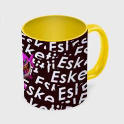 Кружка с полной запечаткой Esskeetit logo pattern