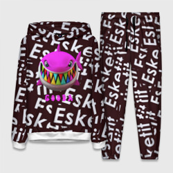 Женский костюм с толстовкой 3D Esskeetit logo pattern