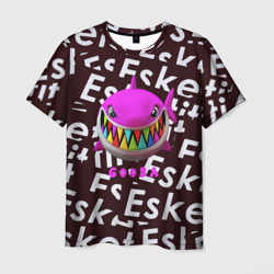 Мужская футболка 3D Esskeetit logo pattern