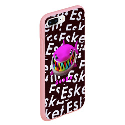 Чехол для iPhone 7Plus/8 Plus матовый Esskeetit logo pattern - фото 2