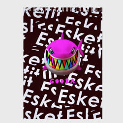 Скетчбук Esskeetit logo pattern