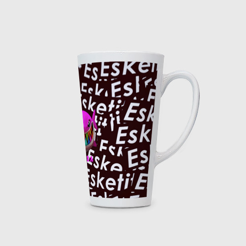 Кружка Латте Esskeetit logo pattern - фото 3