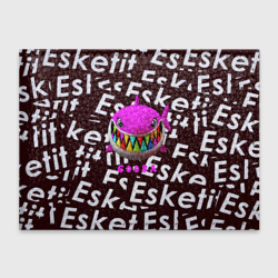 Обложка для студенческого билета Esskeetit logo pattern