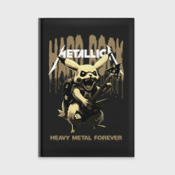 Ежедневник Metallica на фоне тяжёлого рока от Пикачу