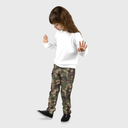 Детские брюки 3D Йога и гимнастика - камуфляж - фото 2