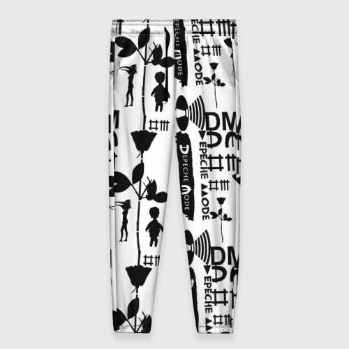 Женские брюки 3D Depeche Mode DM music, цвет 3D печать