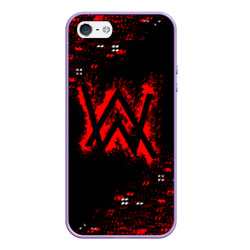 Чехол для iPhone 5/5S матовый Alan walker k-391