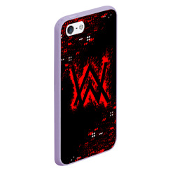 Чехол для iPhone 5/5S матовый Alan walker k-391 - фото 2