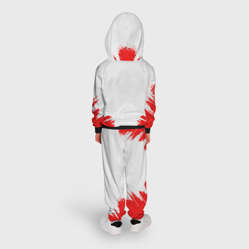 Детский костюм с толстовкой 3D Dead by Daylight красный, цвет черный - фото 4