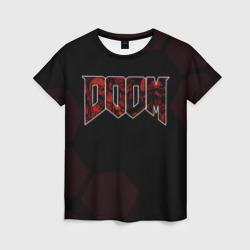 Doom mick gordon – Женская футболка 3D с принтом купить со скидкой в -26%